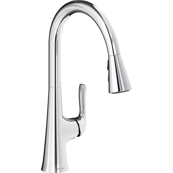 Elkay Harmony Single Hole Kitchen Faucet, Chrome LKHA1041CR